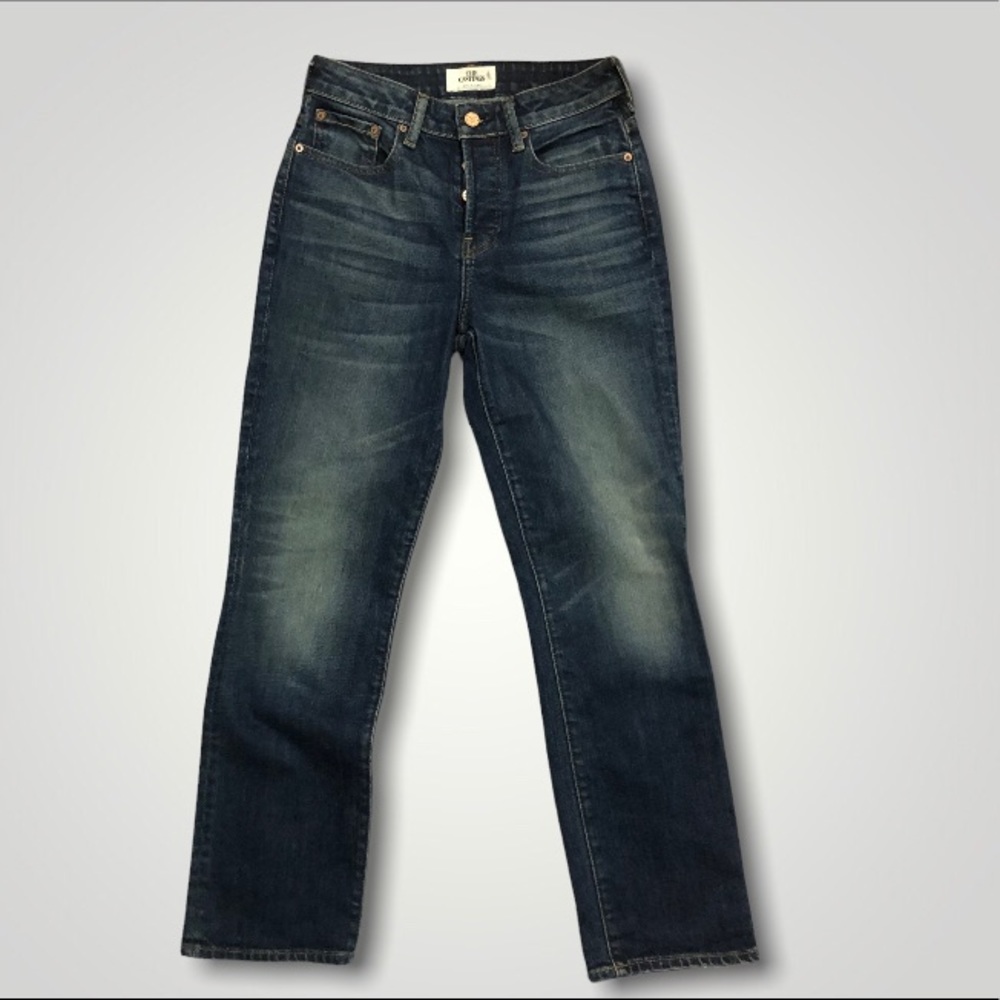 High-rise cropped jeans from The Castings